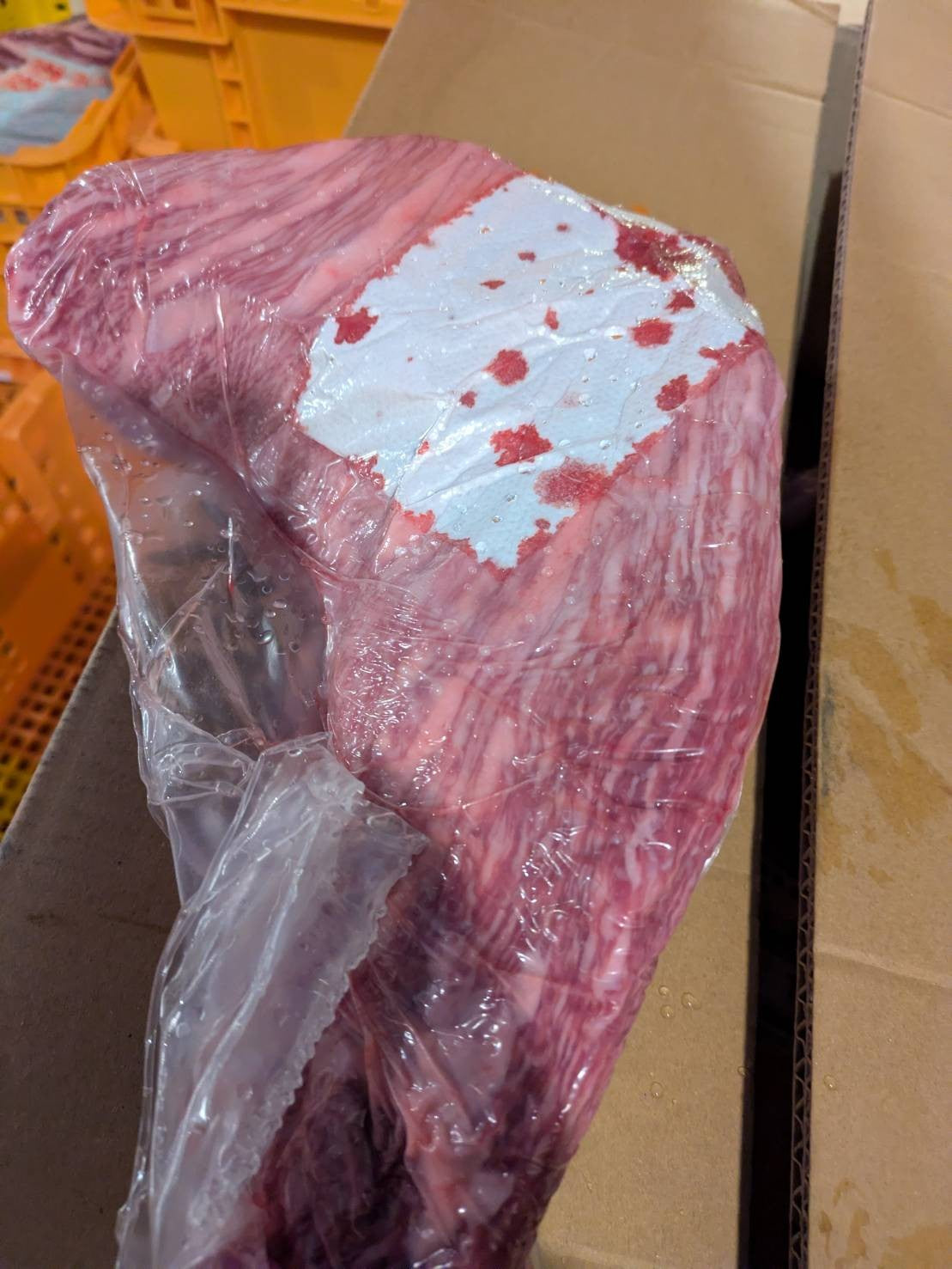 【現物写真】【冷凍】 国産交雑牛トモサンカク 北海道産 379左 1.9kg 単価4,300/kg(税込) 賞味期限2028年10月18日