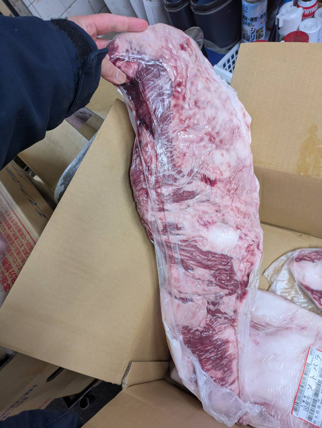冷蔵 交雑 カイノミ 栃木県産 五穀牛 125右 2.8kg 単価\5700/kg 賞味期限2026年07月29日
