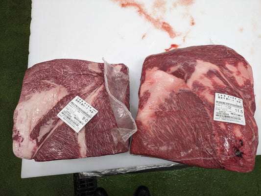 ※訳あり　冷凍 交雑牛カタロース　埼玉県産　732左 20.5kg 単価¥2830/kg