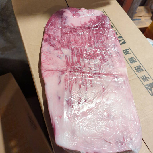 冷凍　 交雑牛ササミ(フランク）　4番クラス　単価6500円/kg（税込み）【重量不定貫】