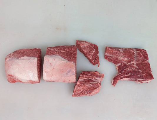 【スポット】●冷凍　交雑牛ミスジ（ウデ）　栃木県　472右　4.5kg　単価5380円/kg（税込）