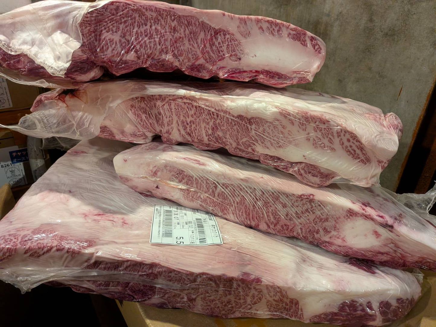 【スポット】黒毛和牛　三角バラ　単価4,180円/kg（税込）　5等級