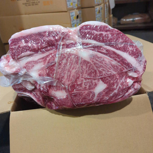 【写真現物】冷蔵 　国産交雑牛 肩ロース　511左　25.1kg 　単価3,850/kg（税込）