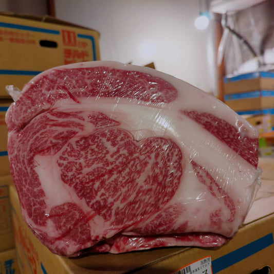 【スポットセール】冷蔵 　国産交雑牛 リブロース　 745左 8.8kg 　単価4,860/kg（税込）