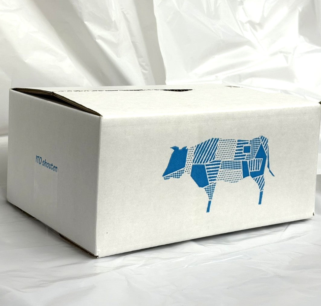 お歳暮　冷凍 赤身ステーキ＆ローストビーフ用ブロック肉（交雑牛）