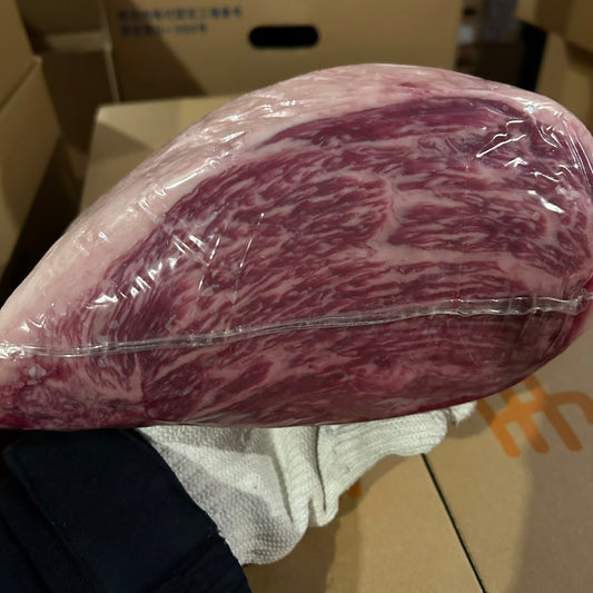 【写真現物】冷蔵 　国産交雑牛イチボ　 5134左 6.7kg 　単価3,980/kg（税込）