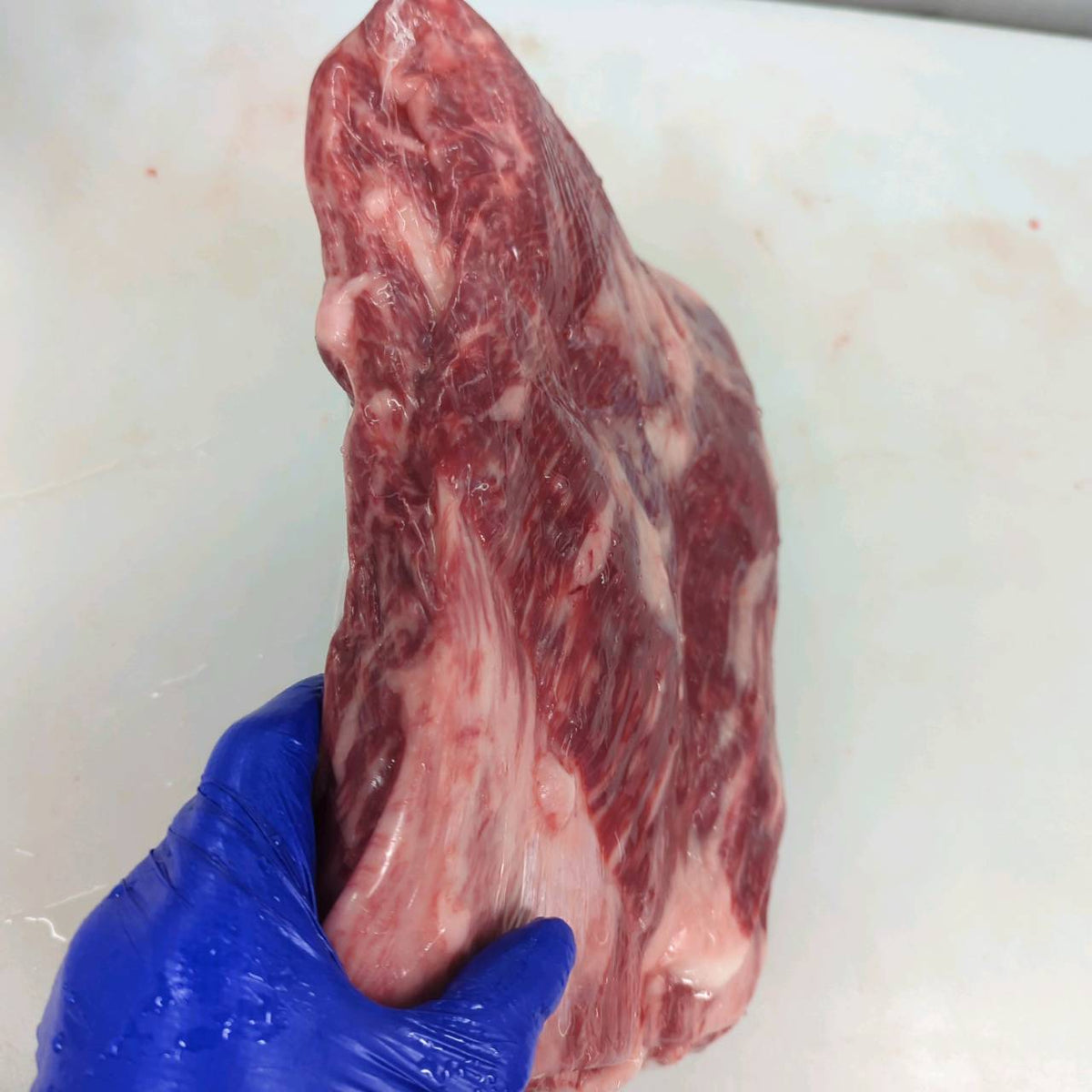 カルビ切り落とし3番クラス　国産交雑牛【冷凍】トモバラ　焼材　単価4330円/kg（税込み）