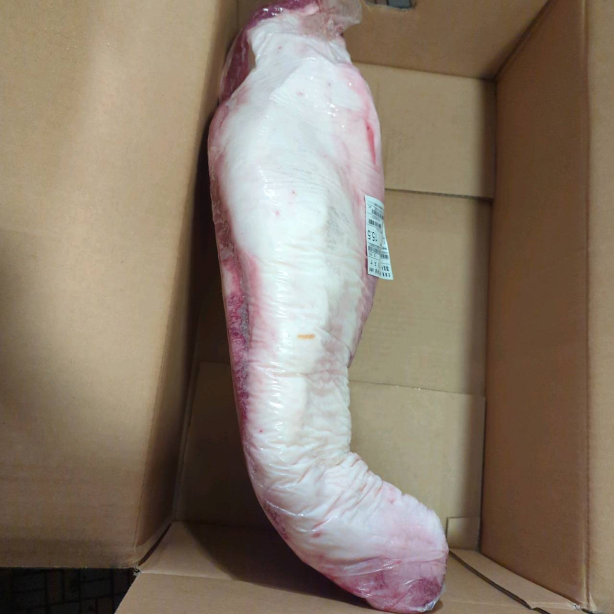 【写真現物】冷蔵 　国産交雑牛ブリスケ　4番クラス　 5157左 15.5kg 　単価2,480/kg（税込）