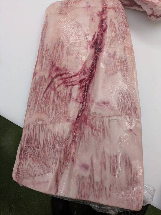 【写真現物】●冷凍 　国産交雑牛タテバラ　 枝番（243）3.8kg 　単価3,850/kg（税込）